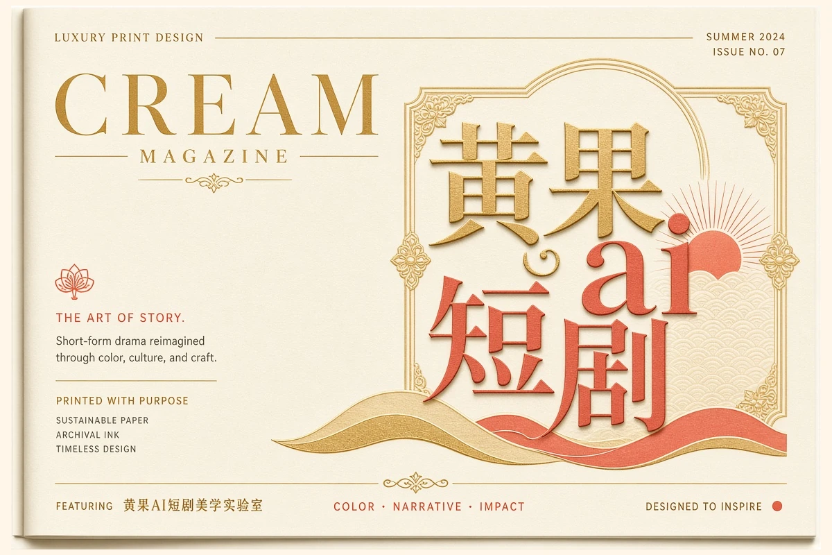 关于黄果ai短剧栏目配图